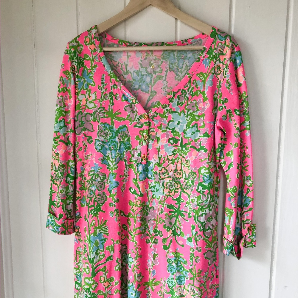NWT Lilly Pulitzer Palmetto Dress L Southern Charm